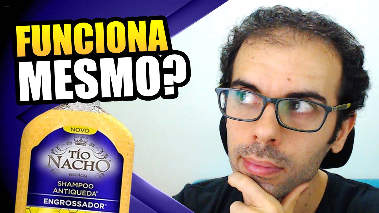 Shampoo Tio Nacho Engrossador funciona para queda de cabelo?